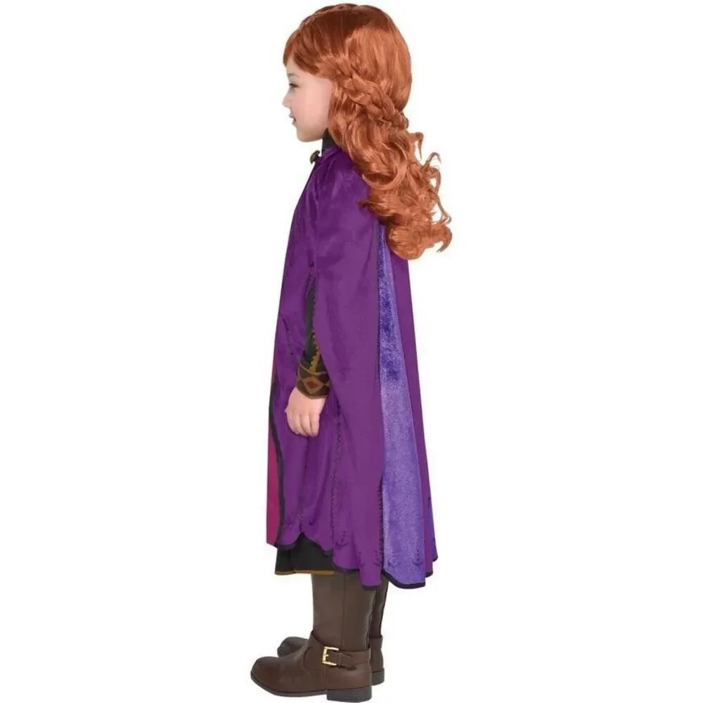 Disney Frozen 2 Anna Deluxe Child Costume Size Small 4-6